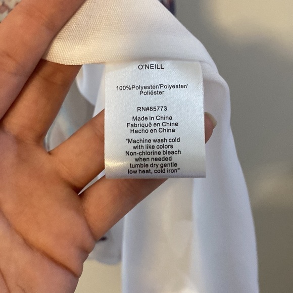 NWT, O’Neill, Bohemian Floral Dress, Pink & Lavender, Sheer w/ lining - Picture 6 of 10